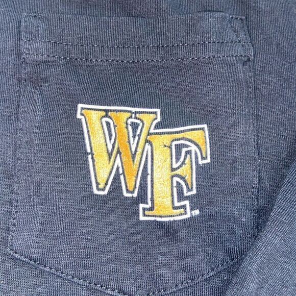 Southern Tide Wake Forrest Long Sleeve Hoodie Sweatshirt Light Men’s Medium - Picture 4 of 4